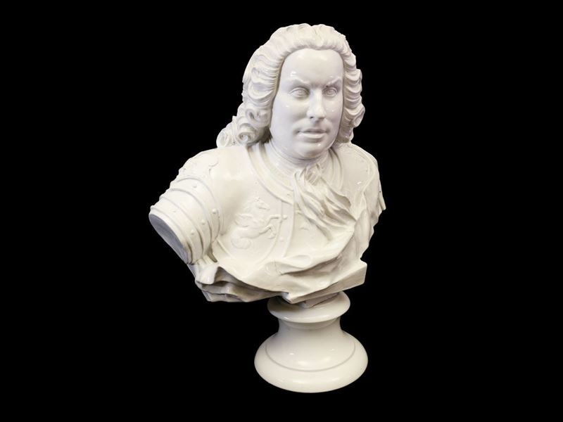 Ritratto del Marchese Carlo Andrea Ignazio Ginori in Corazza, Manifattura di Doccia
