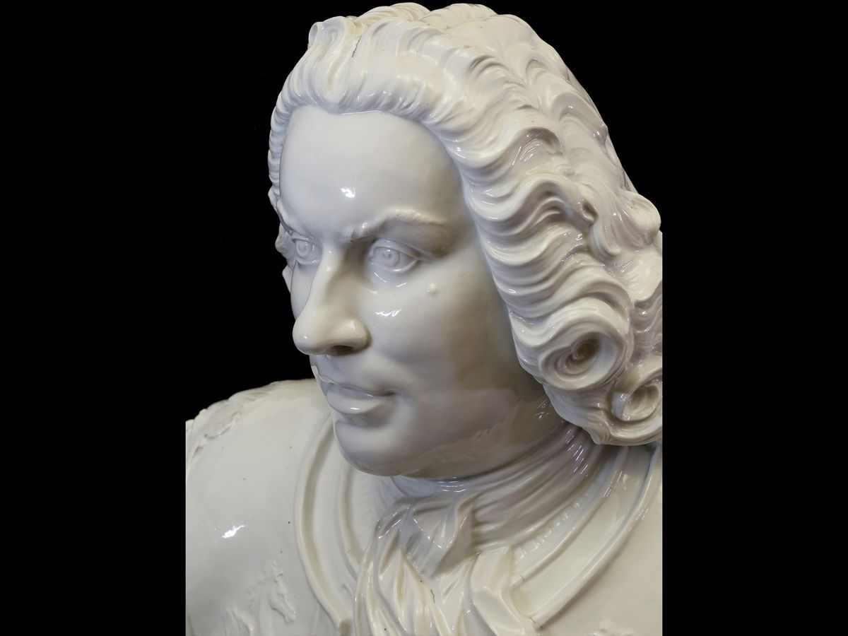 Ritratto del Marchese Carlo Andrea Ignazio Ginori in Corazza, Manifattura di Doccia