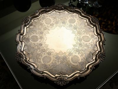 Salver in Argento