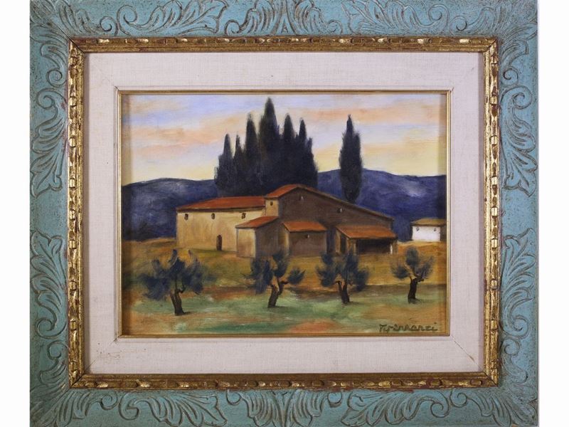 Nino Tirinnanzi - Paesaggio Toscano
