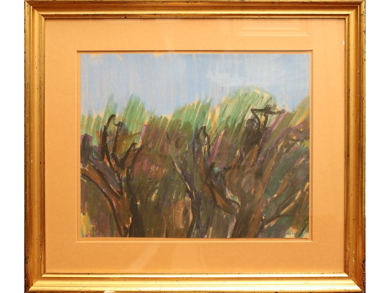 Ennio Morlotti - Bosco di Ulivi