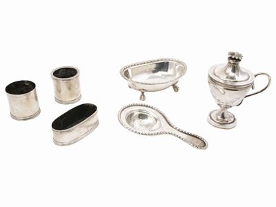 Lotto di Curiosità D'epoca in Argento