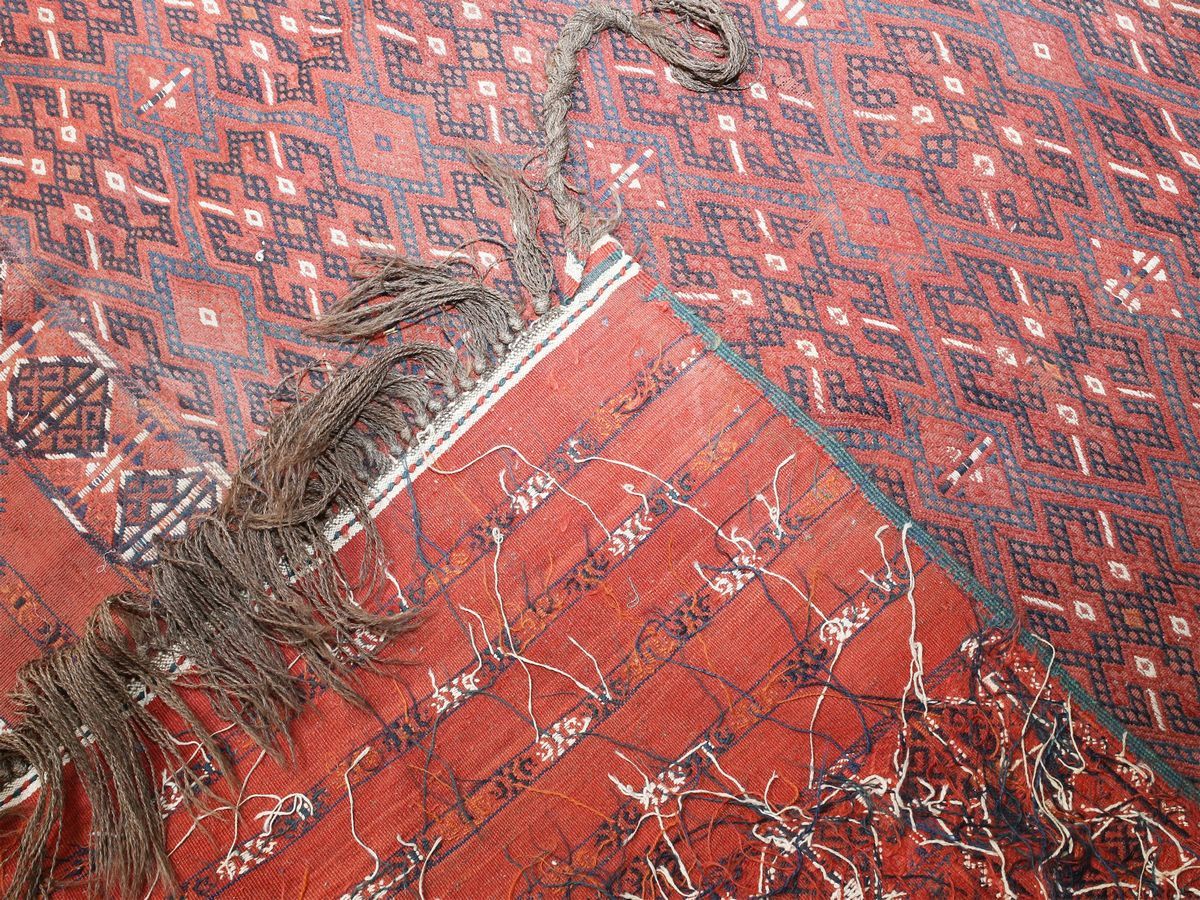 Tappeto Kilim di Vecchia Manifattura