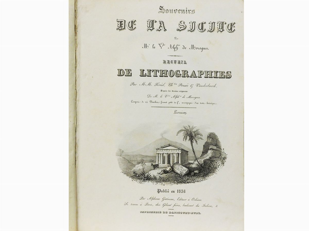 Alphonse Bigot De Morogues - Souvenirs De la Sicile ...