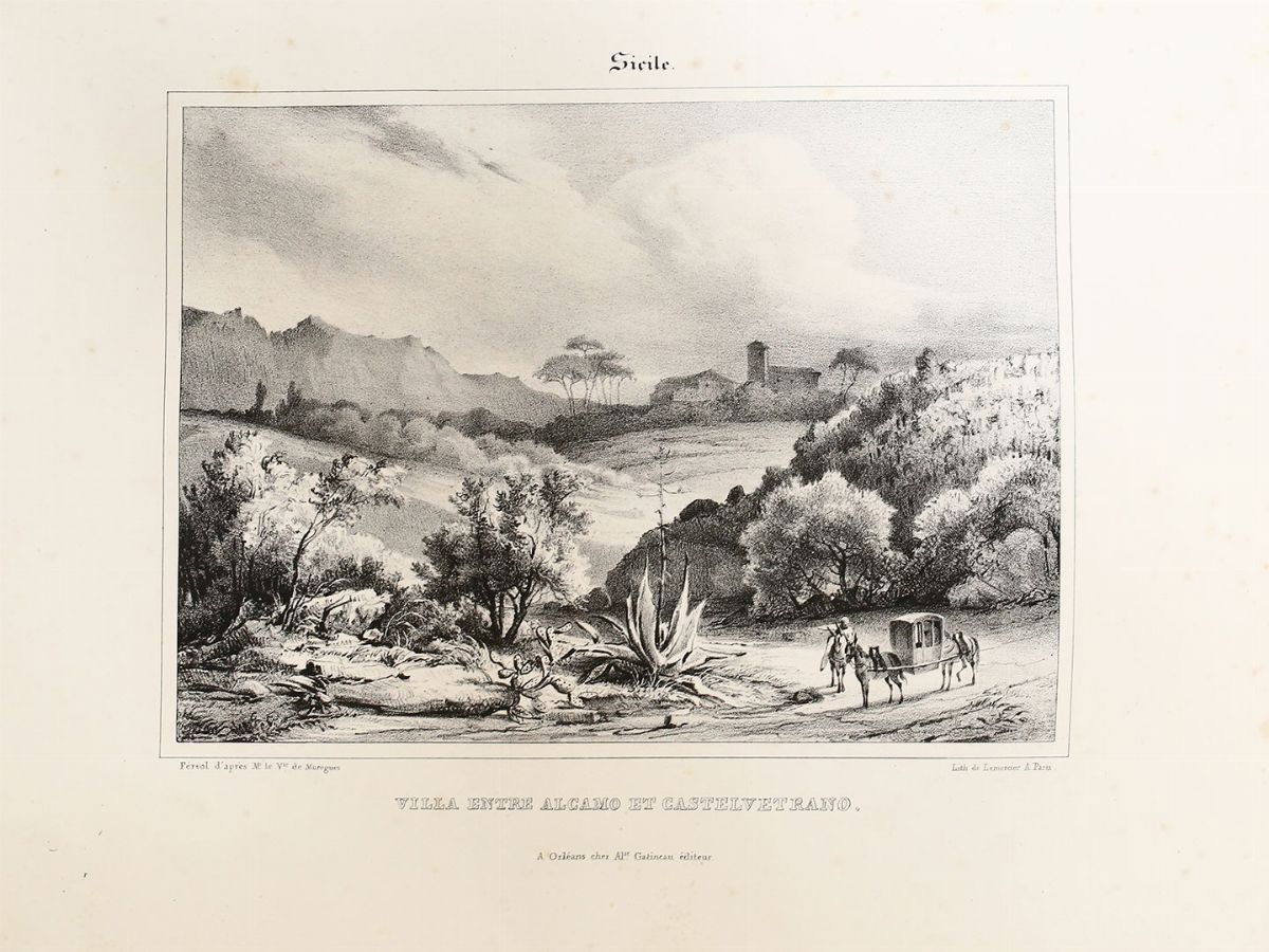 Alphonse Bigot De Morogues - Souvenirs De la Sicile ...