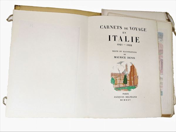Maurice Denis - Carnets de voyage en Italie: 1921-1922
