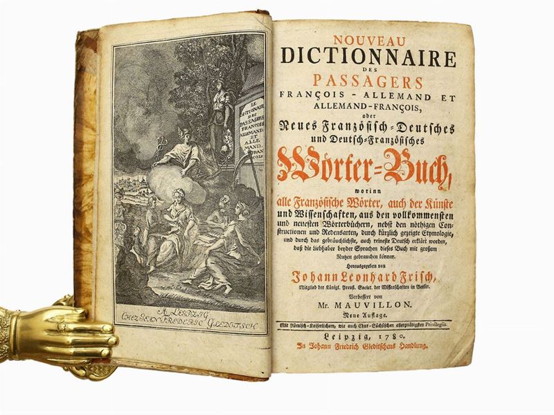 Johann Leonhard Frisch - Nouveau Dictionnaire Des Passagers François-allemand Et Allemand-françoi...