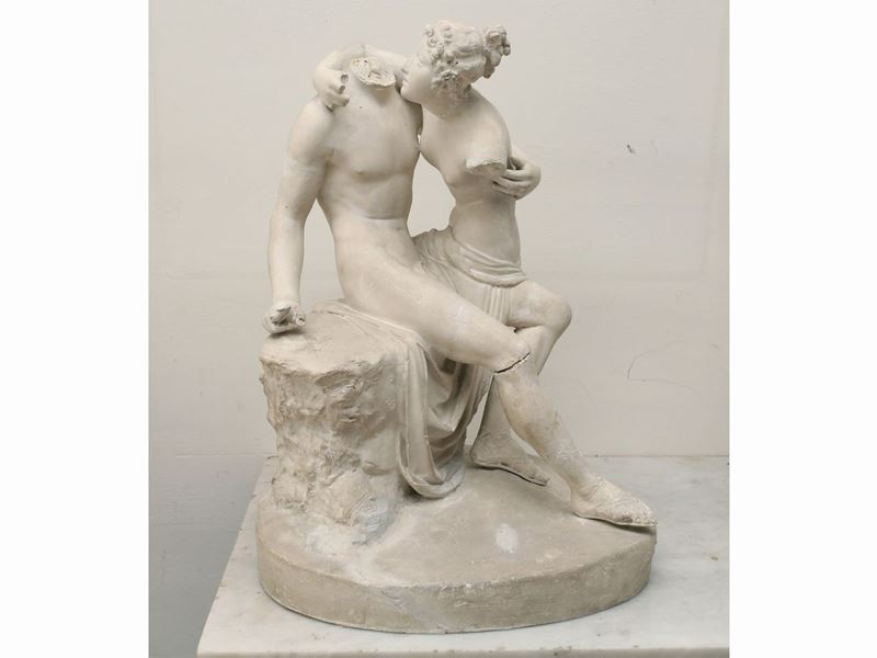 Scuola Francese del XIX Secolo - Amore e Psiche