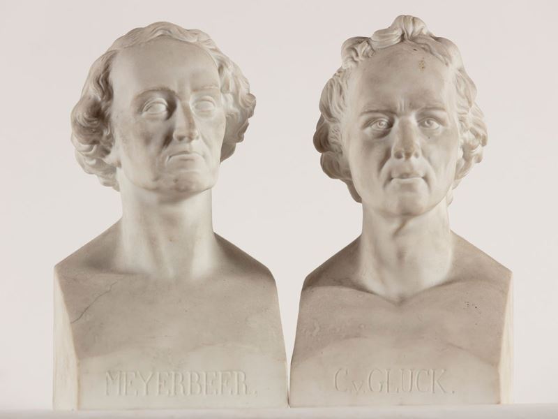 Due Piccoli Busti in Biscuit