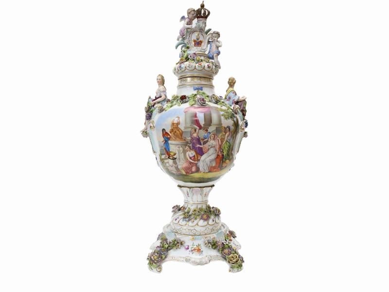 Monumentale Vaso in Porcellana