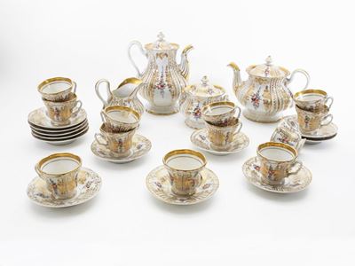 Servito da Tè e Caffè in Porcellana Kpm