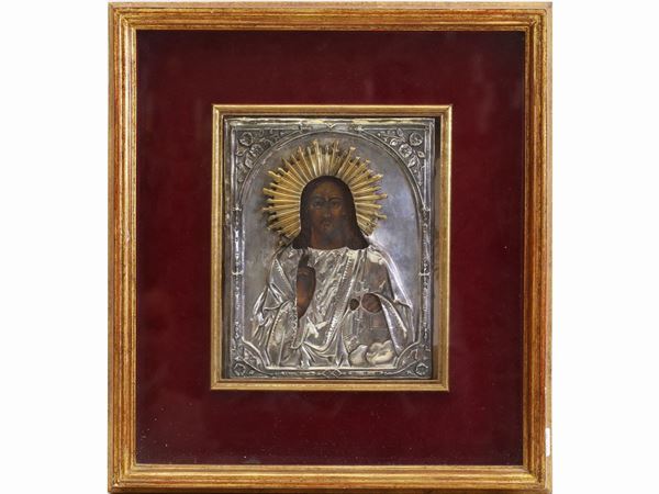 Icona sacra  - Asta Arredi, Dipinti e Curiosità da Collezioni Private - Maison Bibelot - Casa d'Aste Firenze - Milano