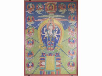 Thangka Tibetano