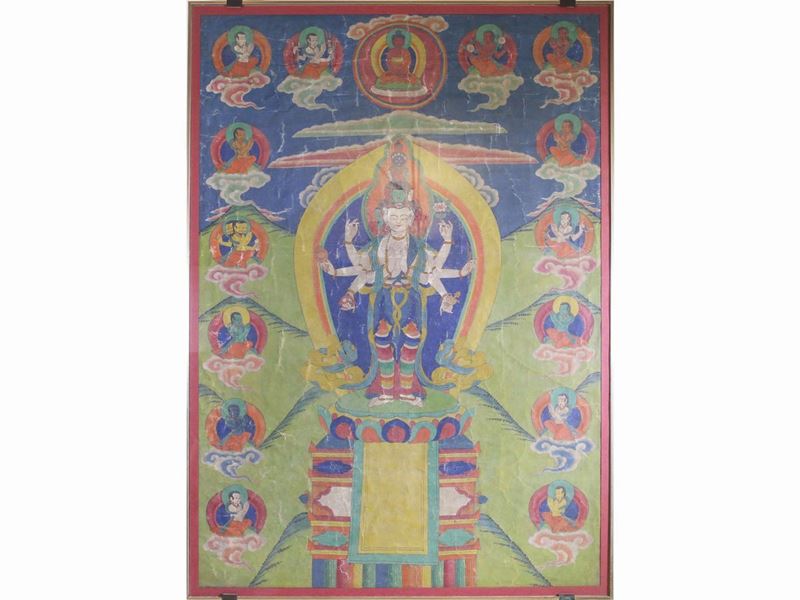 Thangka Tibetano
