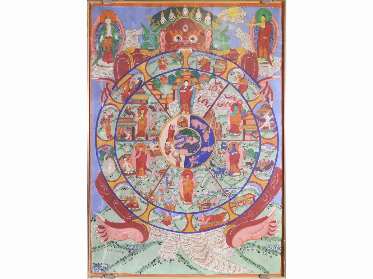 Thangka Tibetano