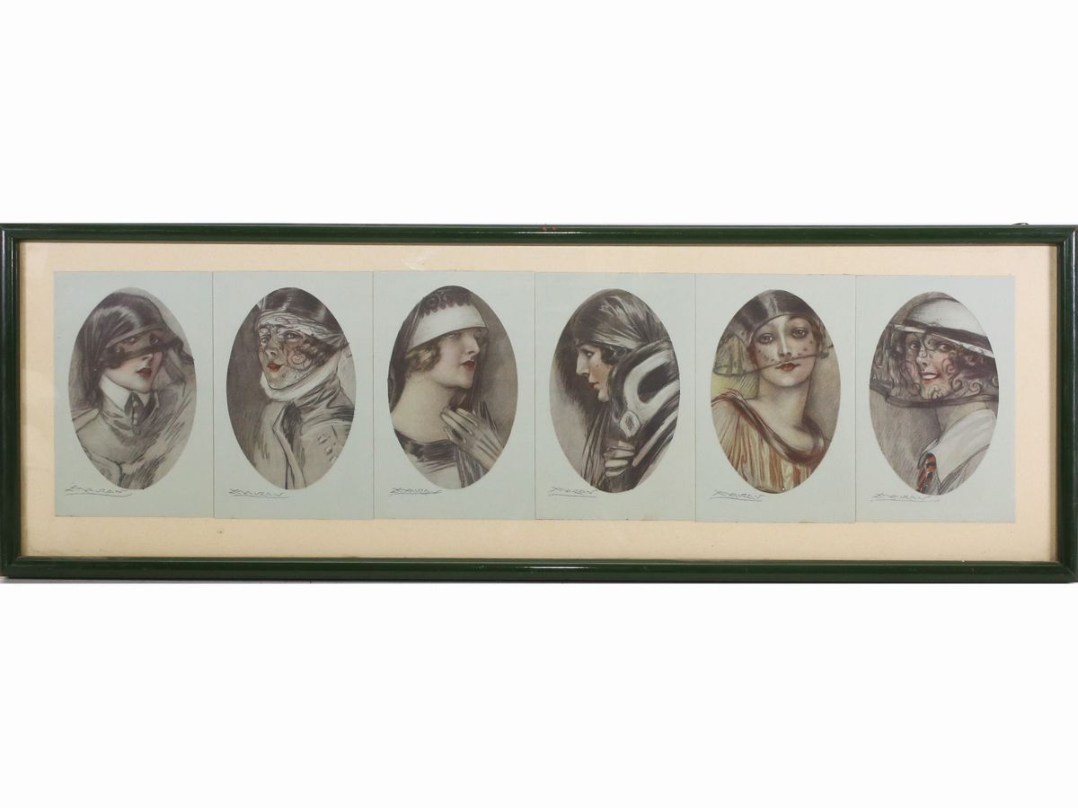 Collezione di Cartoline di Moda