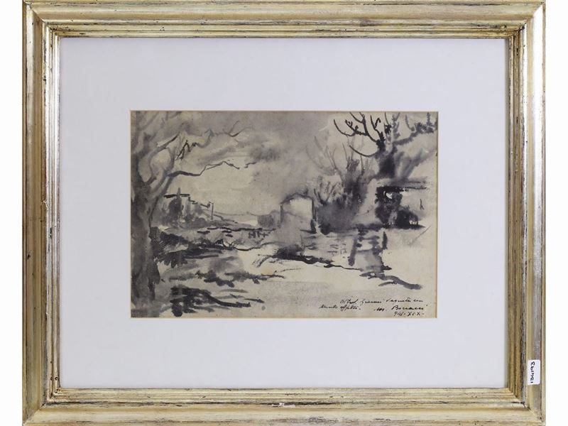 Marcello Boccacci - Paesaggio 1941
