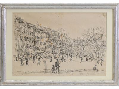 Piazza Santo Spirito 1949