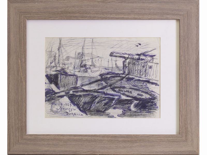 Gianni Vagnetti - Viareggio Darsena 1947
