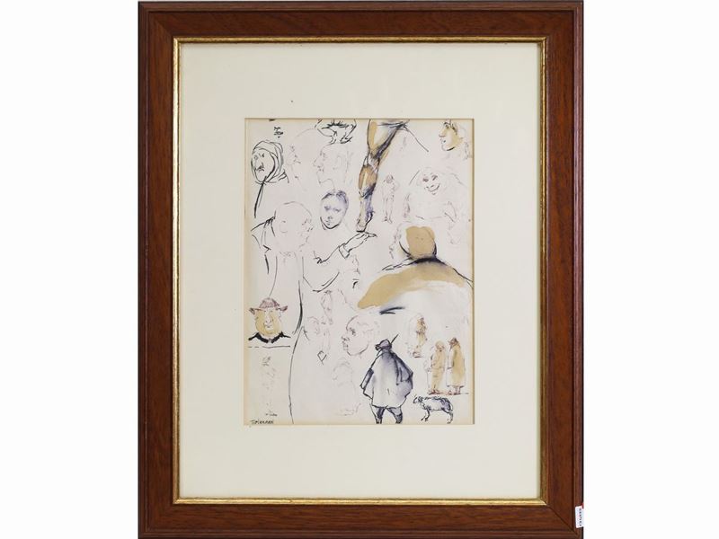 Nino Tirinnanzi - Studi di Figure