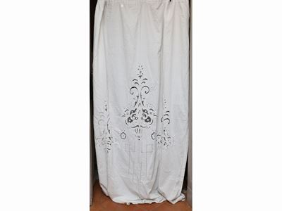Coppia di Tende in Lino e Cotone