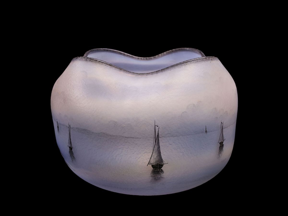 Vaso in Vetro, Daum Nancy
