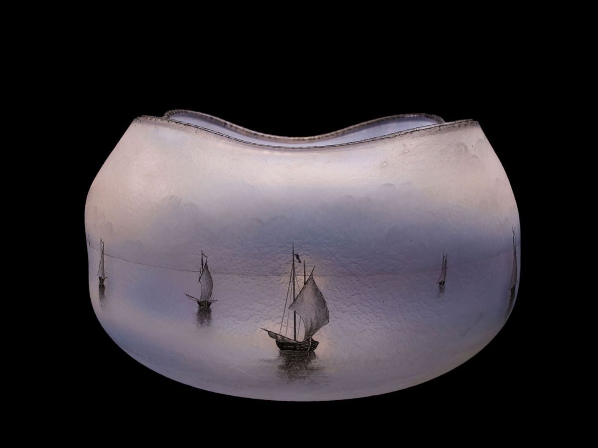 Vaso in Vetro, Daum Nancy