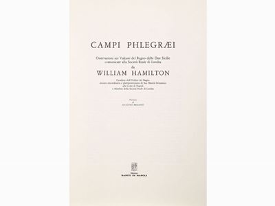 Campi Phlegraei. Osservazioni sui Vulcani del Regno delle Due Sicilie ...