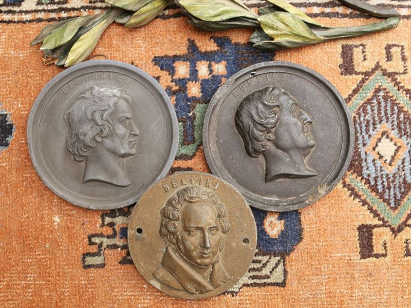 Tre Medaglie Commemorative
