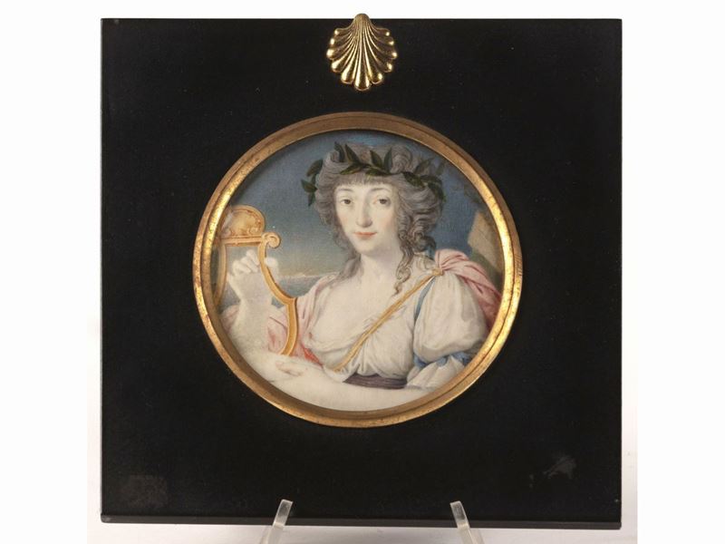 Scuola Francese del XVIII/XIX Secolo - Euterpe
