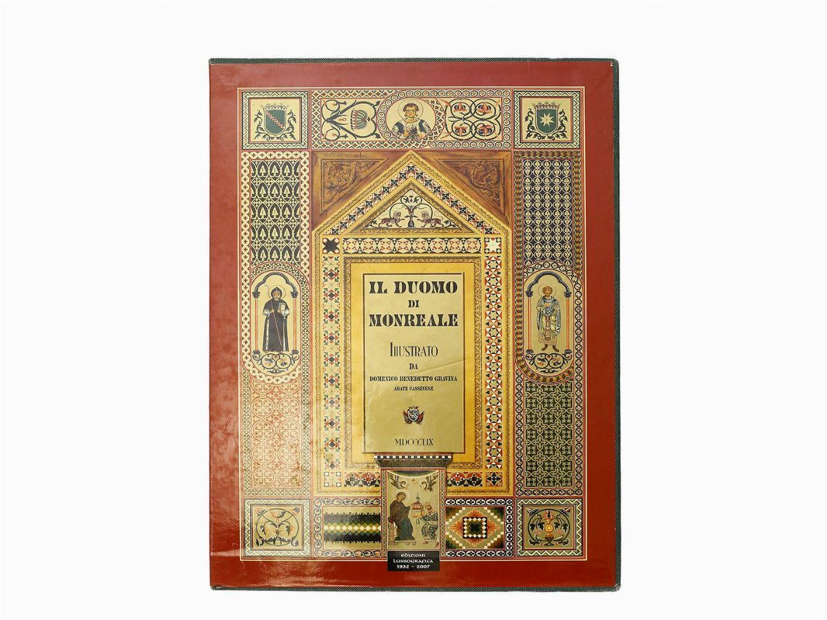 Domenico Benedetto Gravina - Il Duomo di Monreale Illustrato e Riportato in Tavole Cromolitografi...