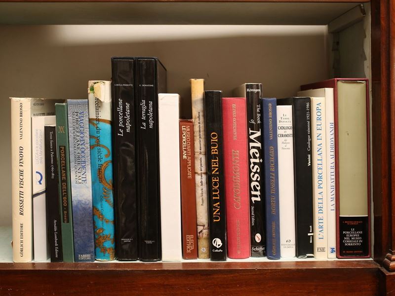 Lotto di Libri su Porcellane e Maioliche