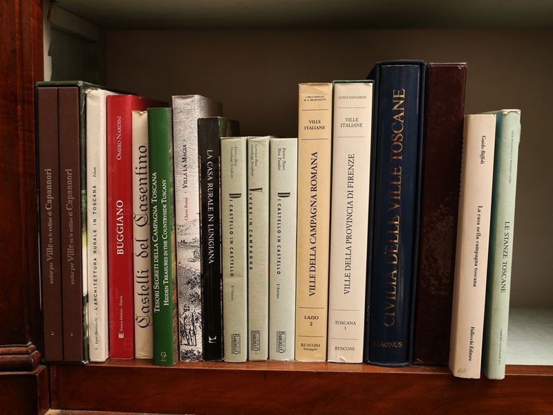 Lotto di Libri sulle Ville Toscane