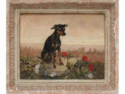 Paesaggio con Cagnolino 1912