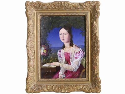 Ritratto di Dama con Libro