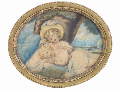 Due Fanciulli in un Paesaggio