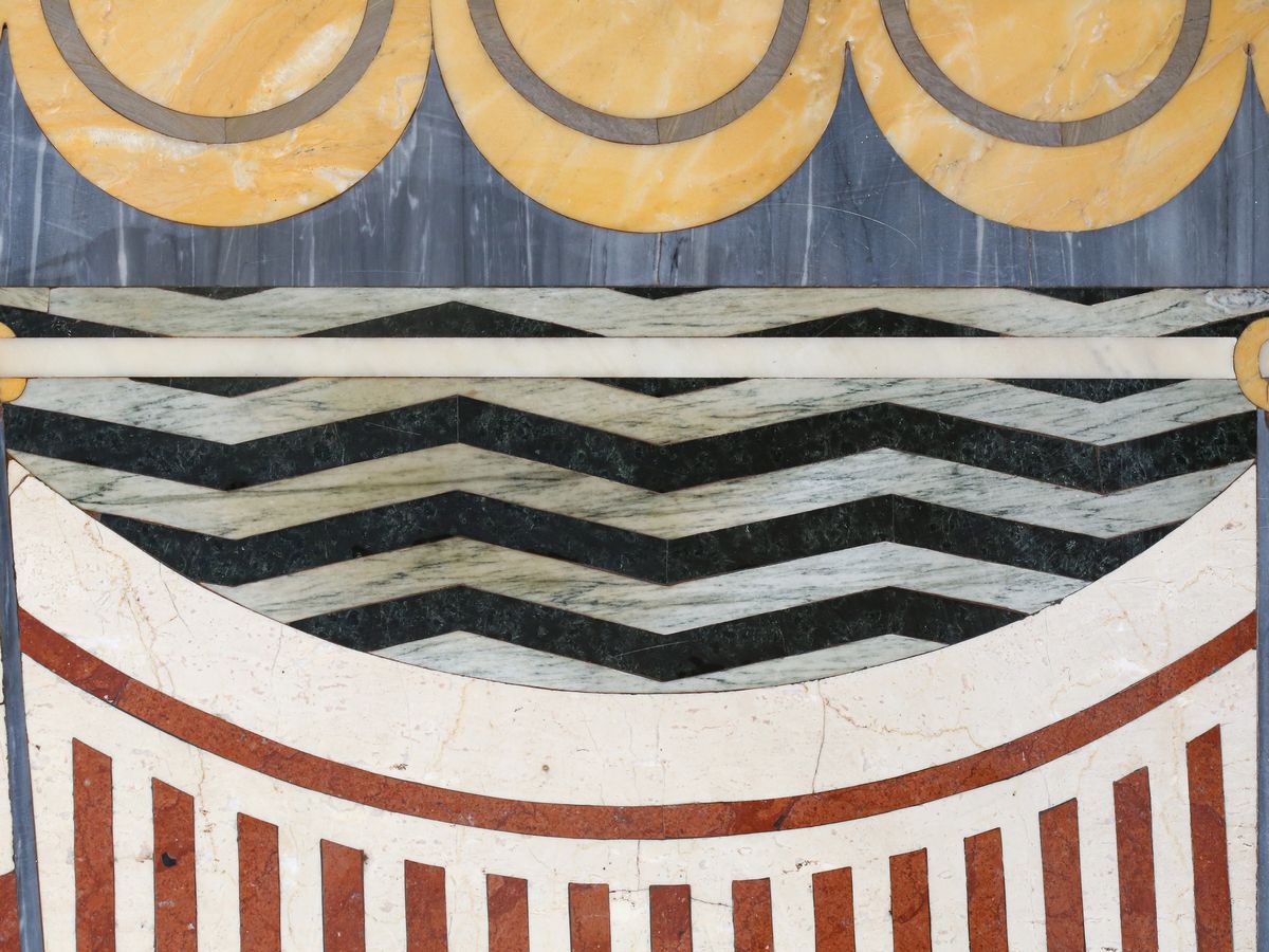 Piano in Commesso di Marmi Colorati, Padoan Venezia