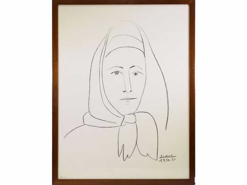 Da Pablo Picasso - Ritratto di Donna 1960