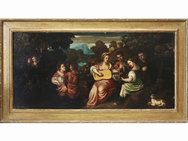 Cerchia di Paris Bordon - Concerto Campestre
