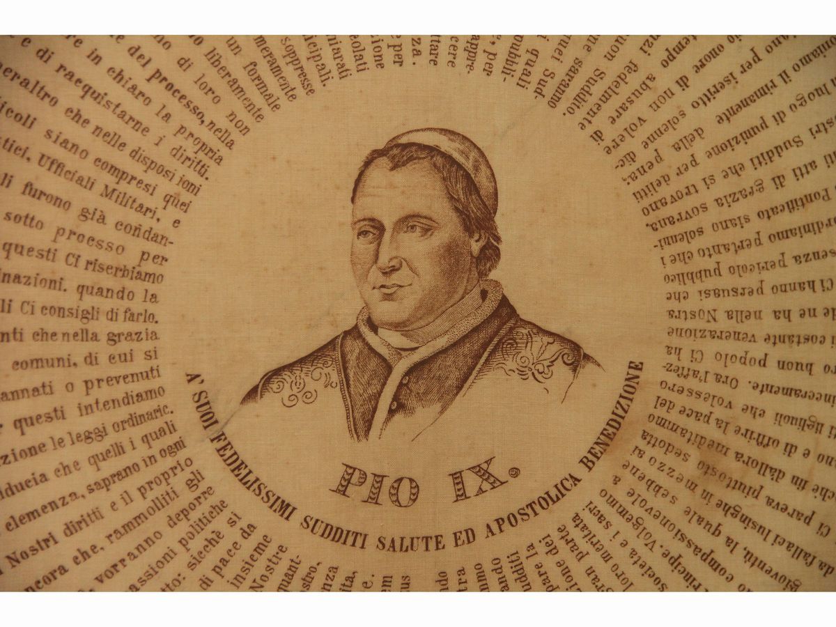 Fazzoletto Celebrativo di Papa Pio IX