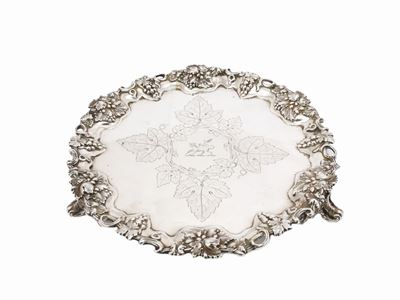 Salver in Argento