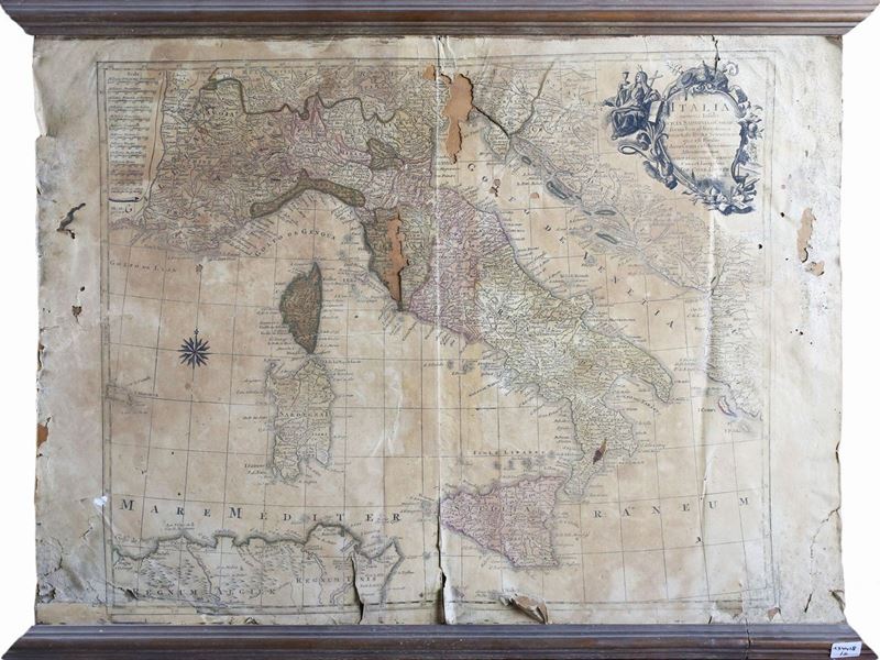 Mappe Geografiche Dell'italia e della Spagna