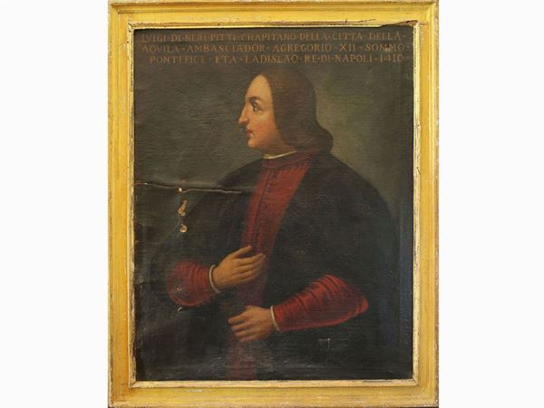 Scuola fiorentina dell'inizio del XVII secolo - Portrait of Luigi di Neri Pitti