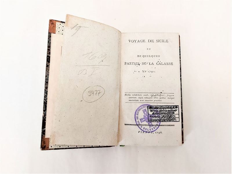 Voyage De Sicile Et De Quelques Parties De la Calabre En 1791
