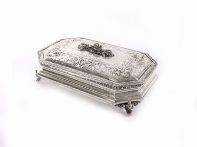 Scatola in Argento