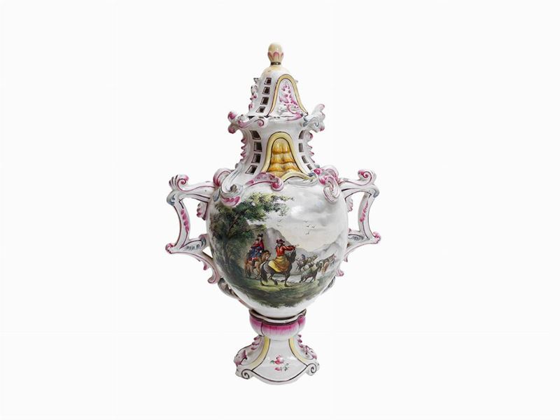 Potiche in Maiolica, Niderviller