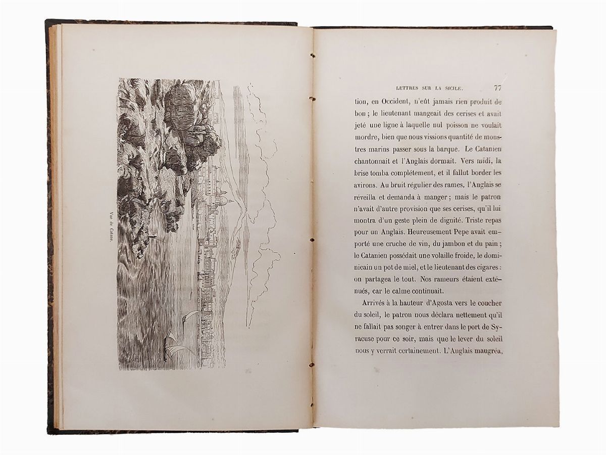 Eugène Emmanuel Viollet-le-duc - Lettres Sur la Sicile a Propos Des éVénement De Juin Et De Juill...