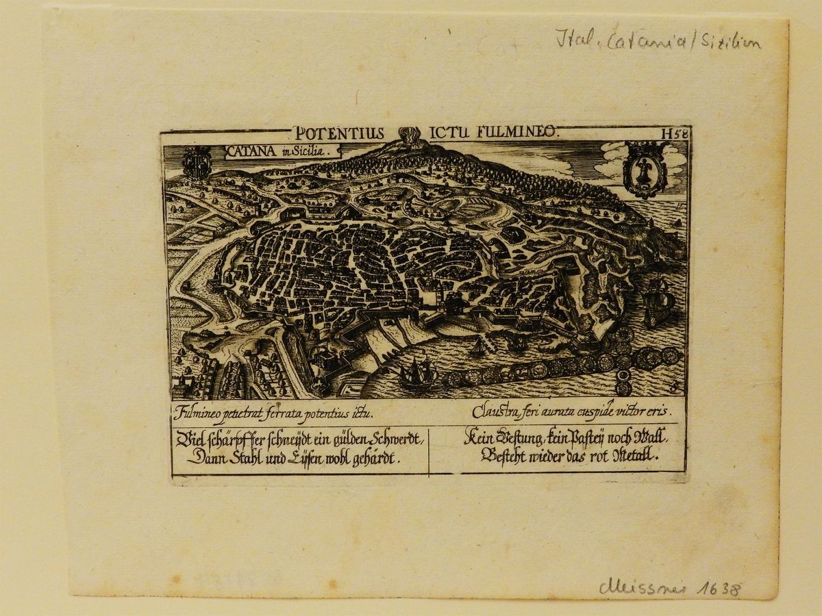 Eberhard Kieser - Alius Peccat Alius Plecticur. Messina - Potentius Icto Fulmineo. Catana in Sici...