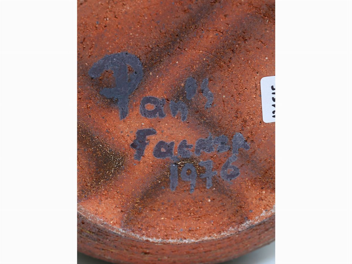 Vaso in Terracotta Smaltata, Panos Tsolakos