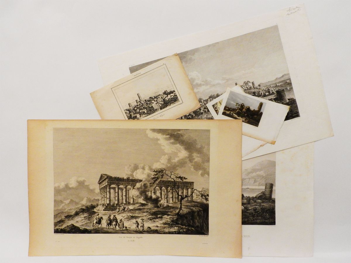 Vedute dei Templi di Segesta e Selinunte